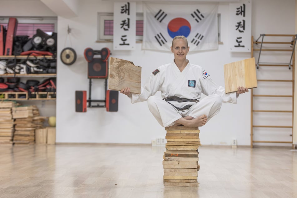 Franziska Graube-Kühne (38) ist ein echtes Vorbild für alle im Verein.