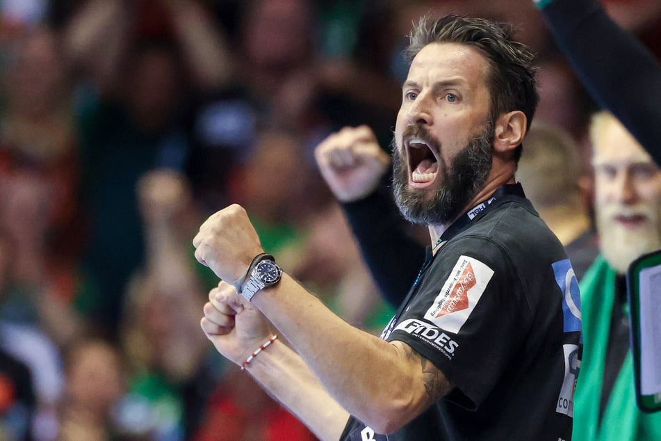 SCM-Coach Bennet Wiegert (44) kann mit dem Auftritt seiner Mannschaft zufrieden sein.