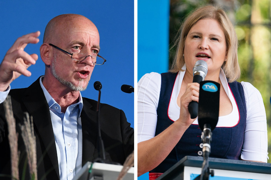 Doppelter Einsatz: Martin Böhm (59, l.) und Katrin Ebner-Steiner (44) werden die neue AfD-Doppelspitze für die Landtagswahlen in Bayern.