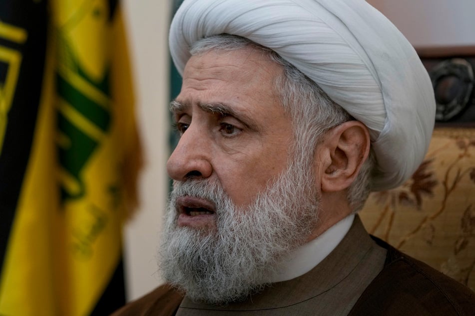 Der Chef der Hisbollah im Libanon: Naim Kassim.