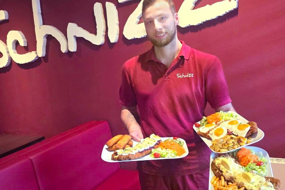 Restaurantleiter Tommy hatte die Idee, den "Schnitzelkönig 2026" zu küren und tolle Gutscheine zu verlosen.