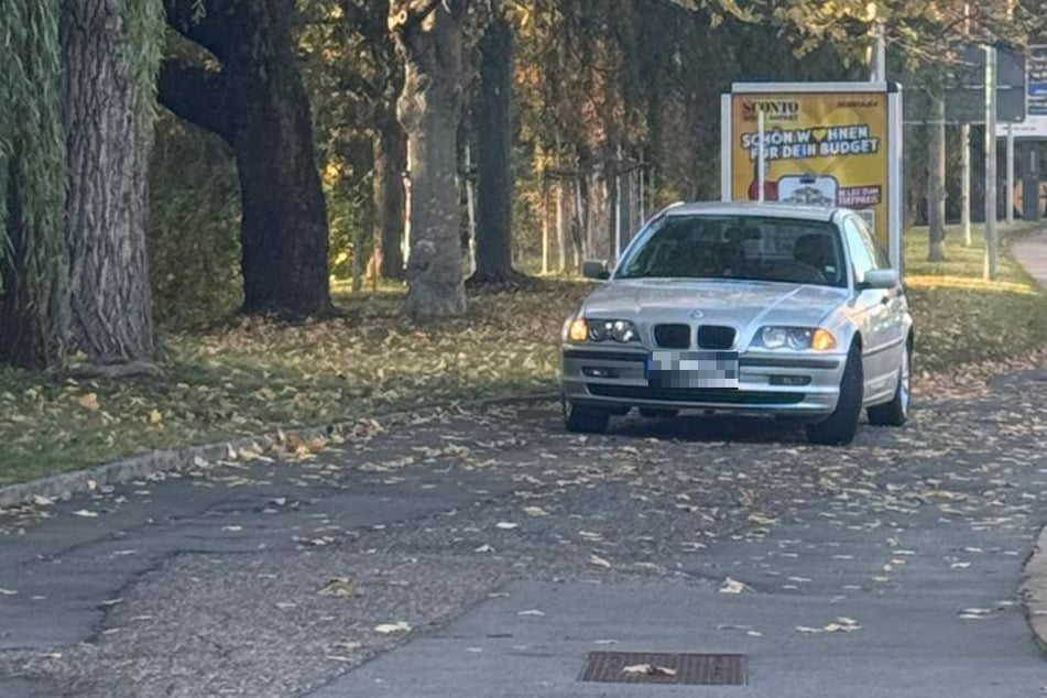 Auf der Theaterstraße in Chemnitz kam es am Dienstag zu einem Auffahrunfall.