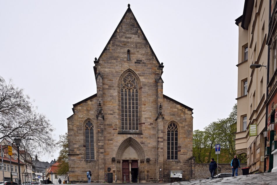 Statt Orgel-Sounds erklingt in der Erfurter Predigerkirche auch Elektro-Musik.