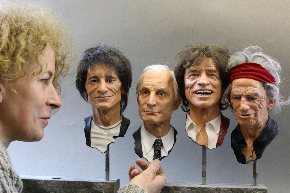 Bis in die letzte Falte ausgearbeitet: Bei den Rolling Stones sitzt jedes Detail.