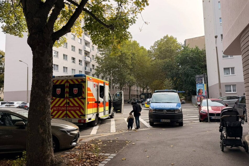 Rettungskräfte versorgten die verletzten Personen noch vor Ort.