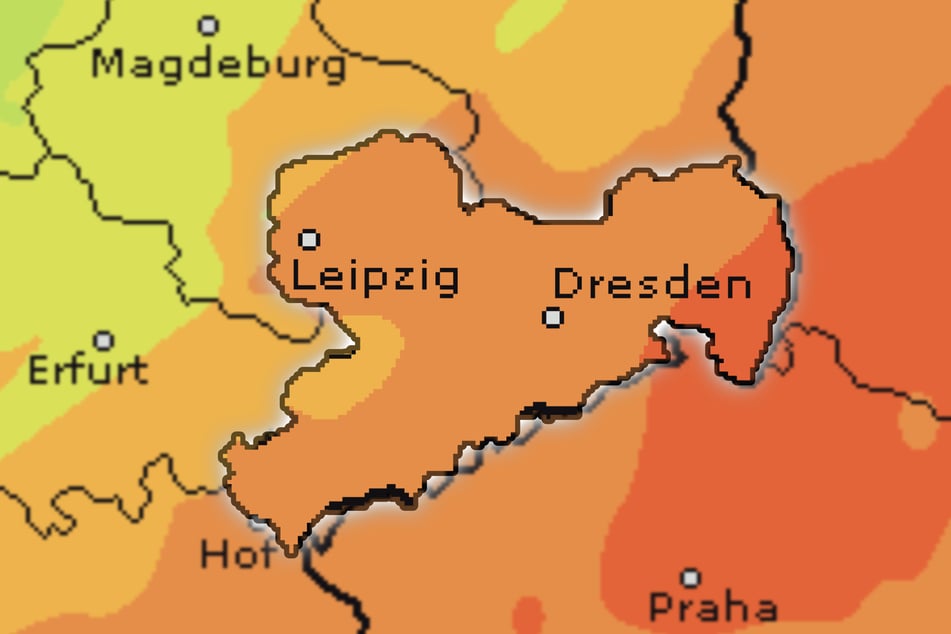 Der Wetterdienst hat für Sachsen eine Unwetterwarnung herausgegeben.