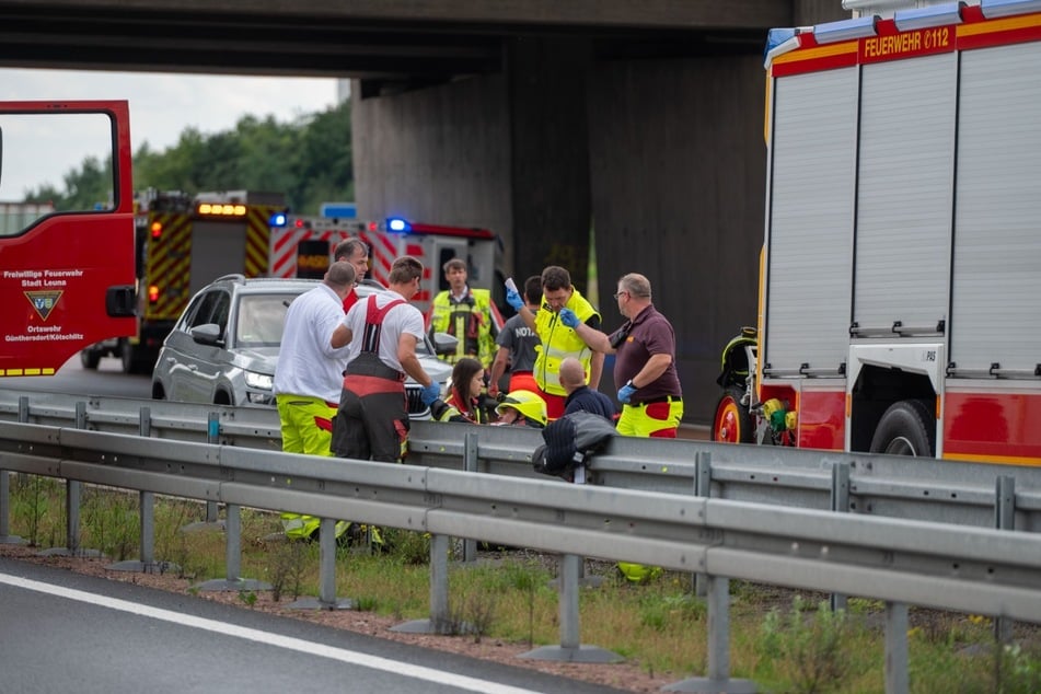 In den eigenen Reihen der Feuerwehr soll es einen medizinischen Notfall gegeben haben.
