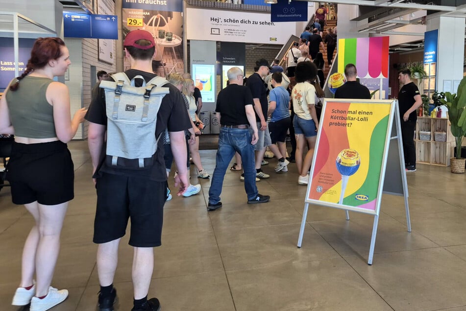 Im IKEA Leipzig/Halle ist das Interesse groß.