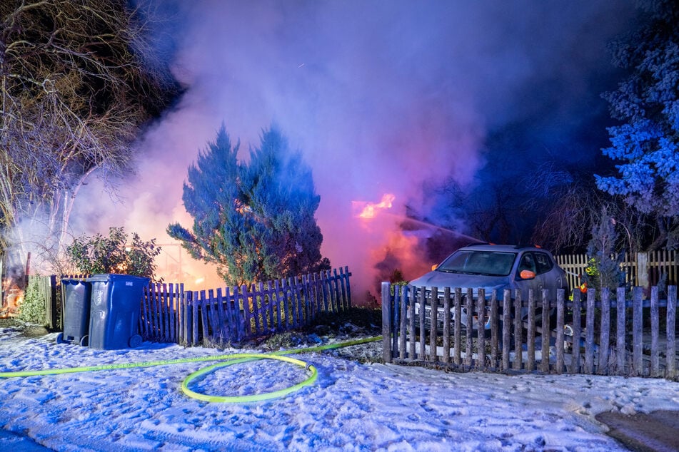 Die Feuerwehr konnte den Brand löschen.