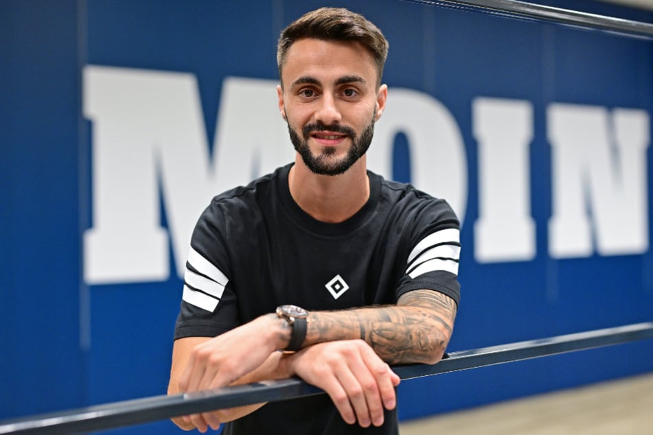 HSV-Neuzugang Fábio Vieira (25) hat seine ersten Tage in Hamburg hinter sich.