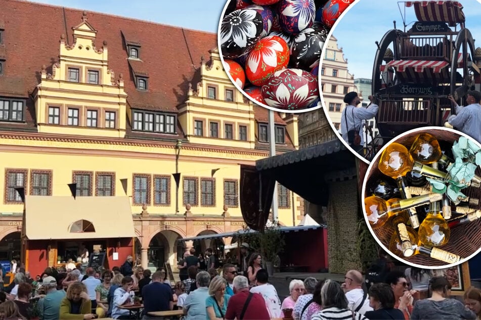 Startschuss für die Saison: Das hat der Leipziger Ostermarkt dieses Jahr zu bieten