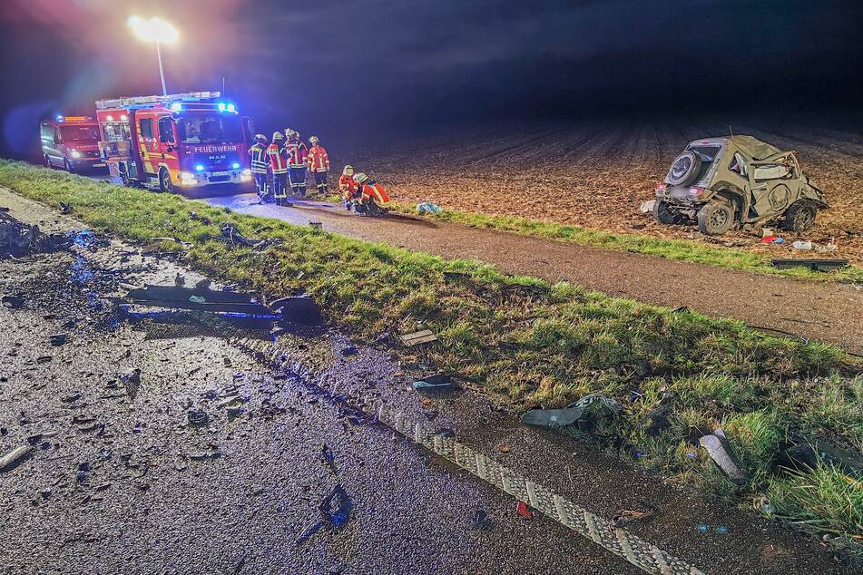 Beide Fahrer Sterben Nach Heftigem Unfall Auf B3 Bei Appenweier!