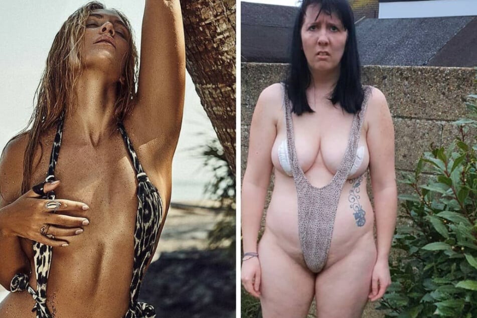 Laura Belbin (rechts) zeigt auf Instagram, wie "alltagstauglich" die aktuellen Bikini-Trends sind.