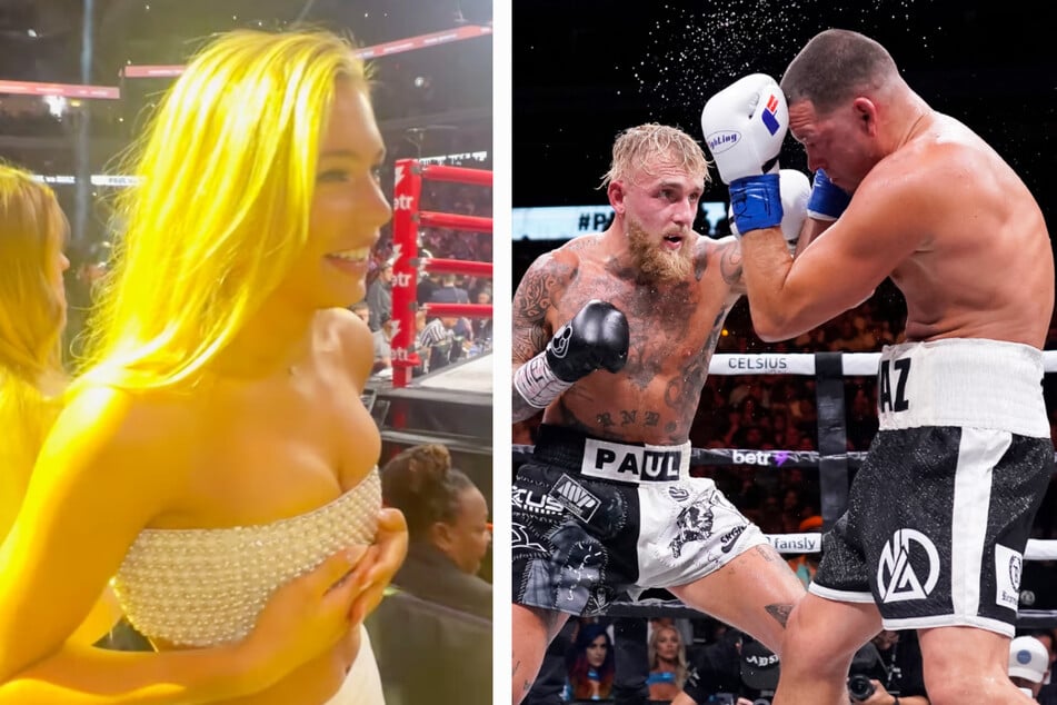 Vor den Augen seiner neuen Liebe! YouTube-Star Jake Paul vermöbelt UFC-Legende