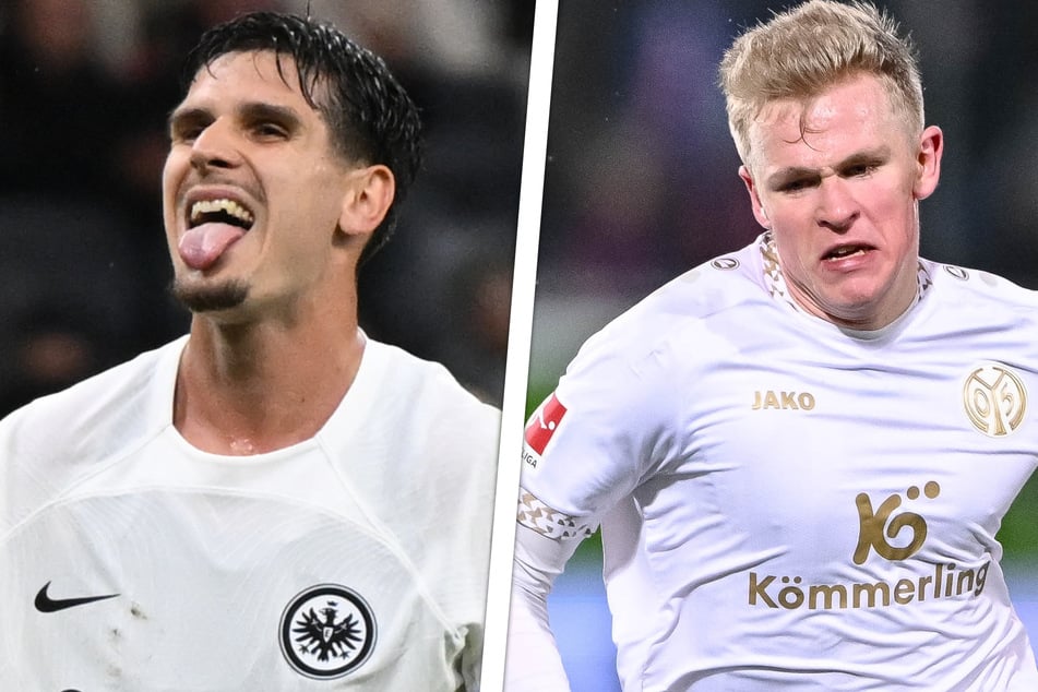 Während Jonathan Burkardt (24, r.) der Eintracht mittlerweile wohl eine feste Zusage für einen Wechsel gegeben hat, scheinen sich gleich mehrere Bundesligisten für Igor Matanovic (22) zu interessieren.
