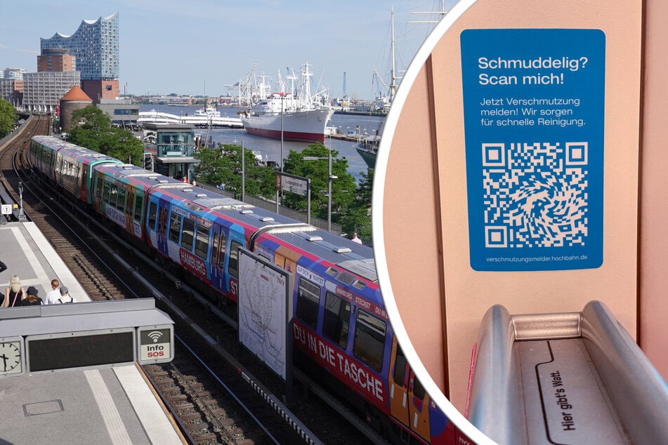 Pilotprojekt in der U3: Per QR-Code Dreck und Müll melden