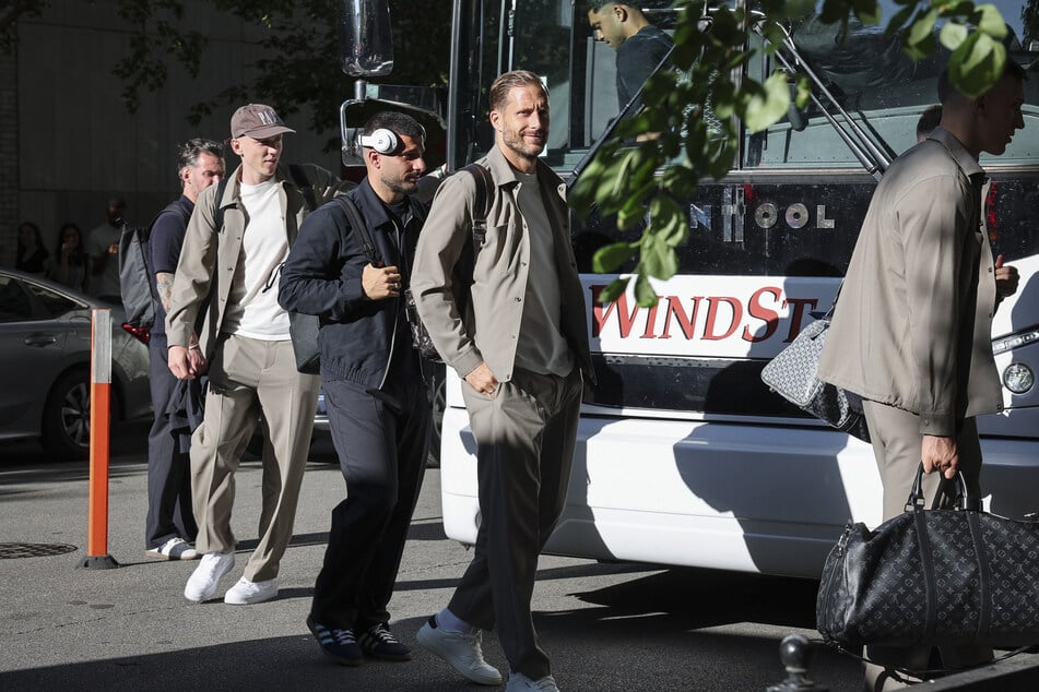 Die Nationalspieler sind in Chicago angekommen.