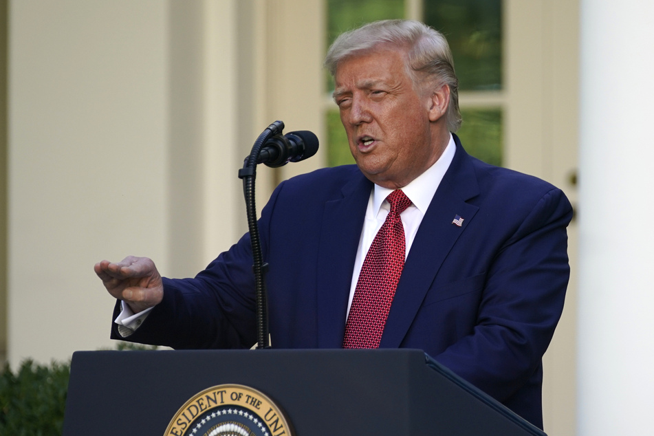 Präsident Donald Trump (74).