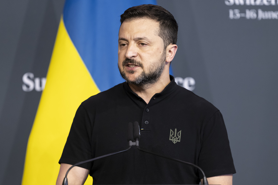 Der ukrainische Präsident Wolodymyr Selenskyj (46).