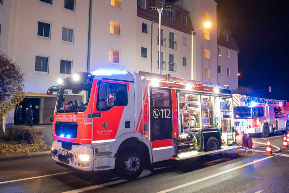 Leipzigs Feuerwehr war am Donnerstagabend im Stadtteil Mölkau gefordert. Der Grund: der Brand einer Wohnung.