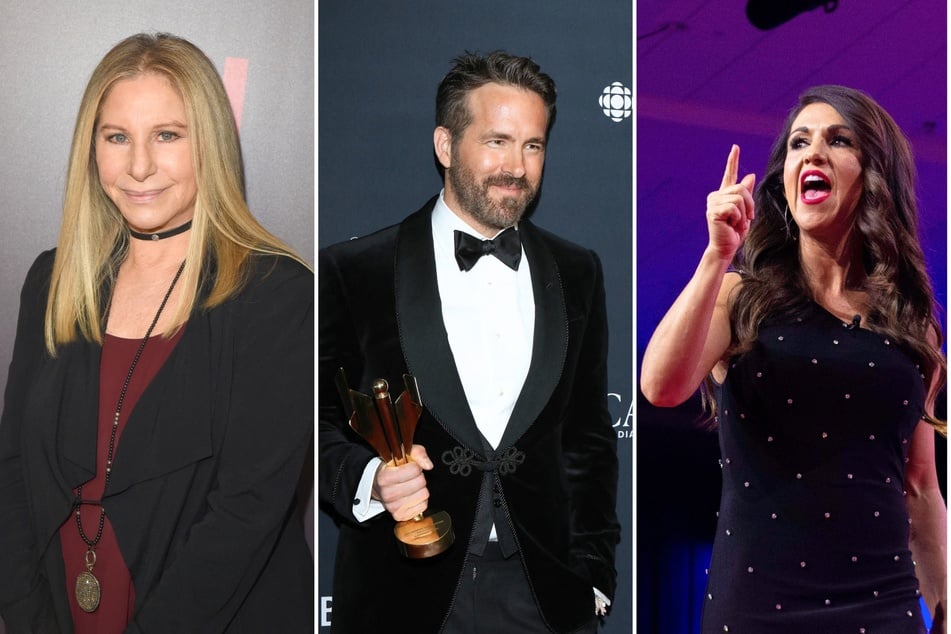 Colorado Congresswoman Lauren Boebert (r) claims that stars Barbra Streisand (l) and Ryan Reynolds are to blame for her recent decision to switch districts.