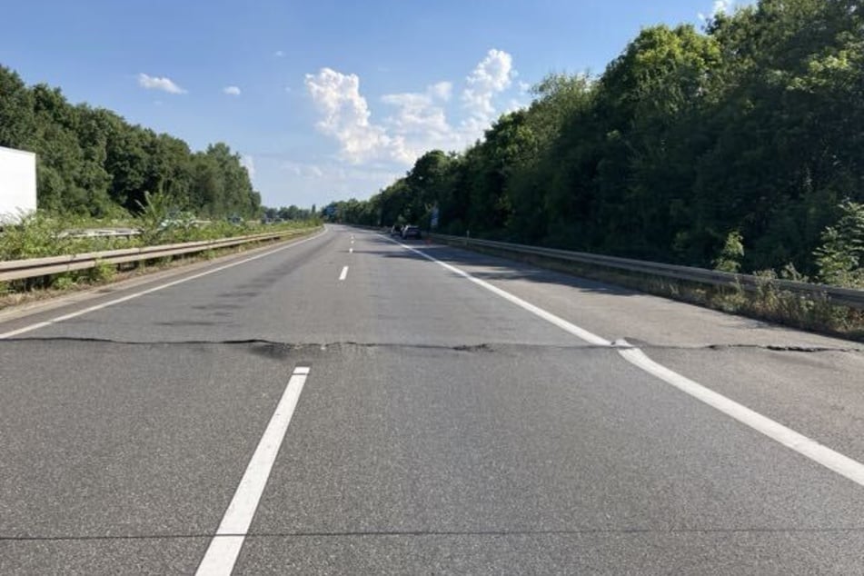 Die Fahrbahn der A5 hob sich um einige Zentimeter an.