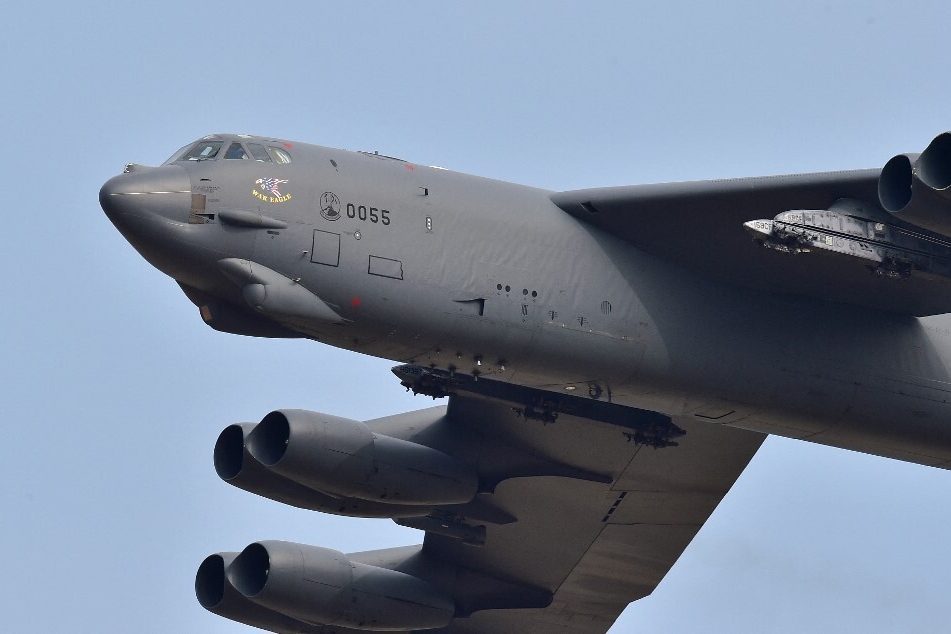 US B-52 bombers are among the aircraft participating in the Steadfast Noon exercises.