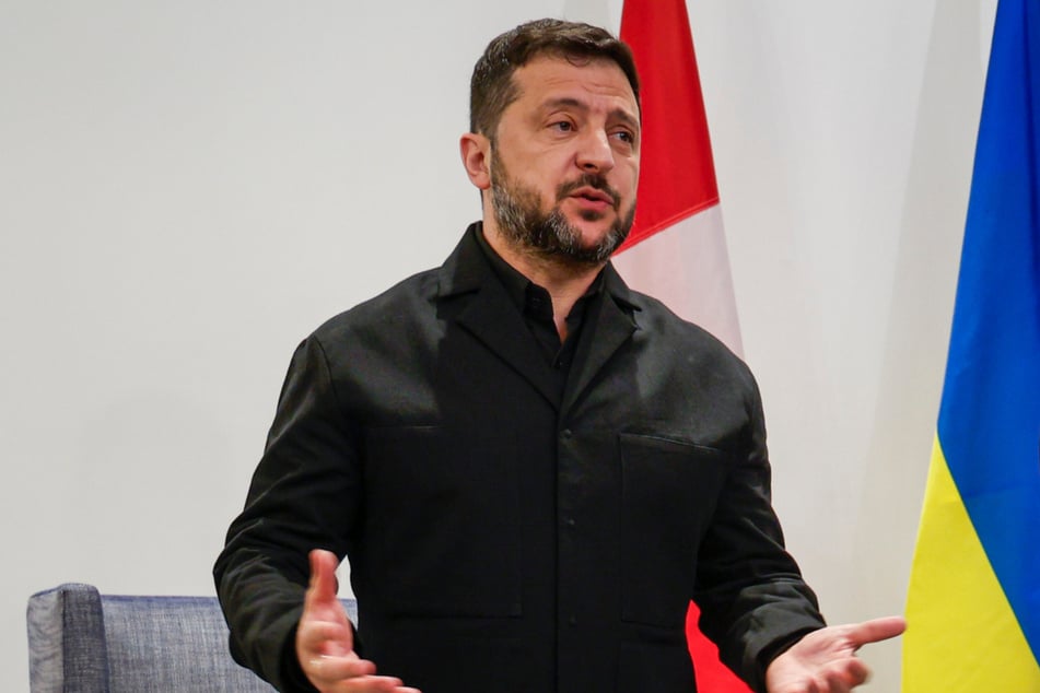 Der ukrainische Präsident Wolodymyr Selenskyj (48) bleibt in den USA weiterhin am Ball.