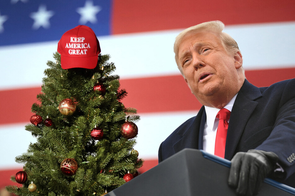 Donald Trump delivers doom and gloom Christmas message – and claims he's clairvoyant