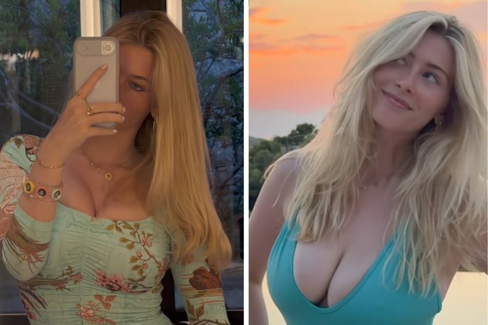Clementine Vaughn (21) gewährt im Netz private Einblicke in ihren Sommerurlaub.