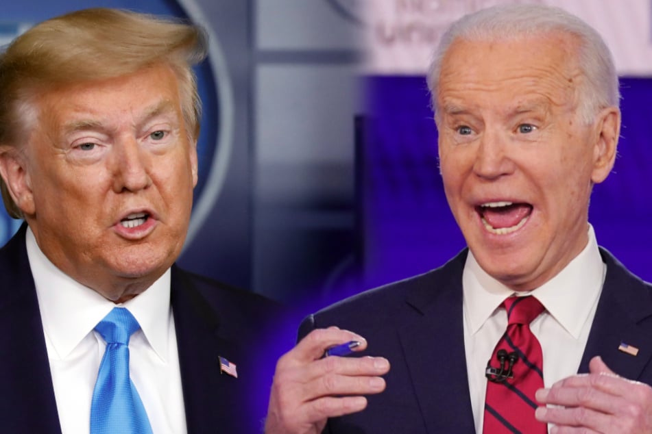 Präsident Trump (73) und Joe Biden (77) dürften sich einen erbitterten Wahlkampf liefern.