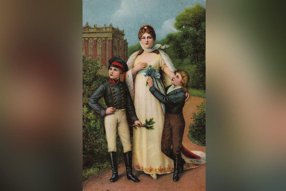 Königin Luise (1776-1810) verkörperte das Ideal der liebenden Mutter.