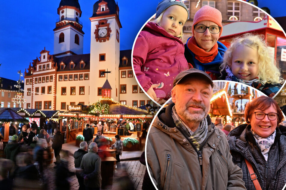 Chemnitz: Chemnitzer Weihnachtsmarkt ist eröffnet: "Hoffentlich wird es so schön wie vor Corona"