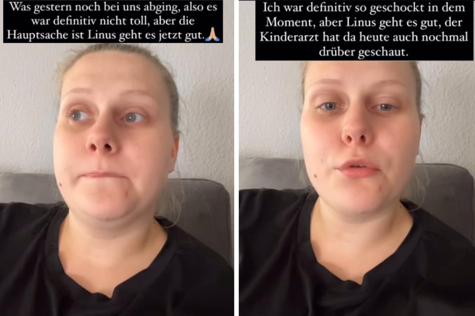 Lavinia Wollny (24) musste sich erst sammeln, ehe sie ihren Fans von dem schockierenden Erlebnis berichten konnte.