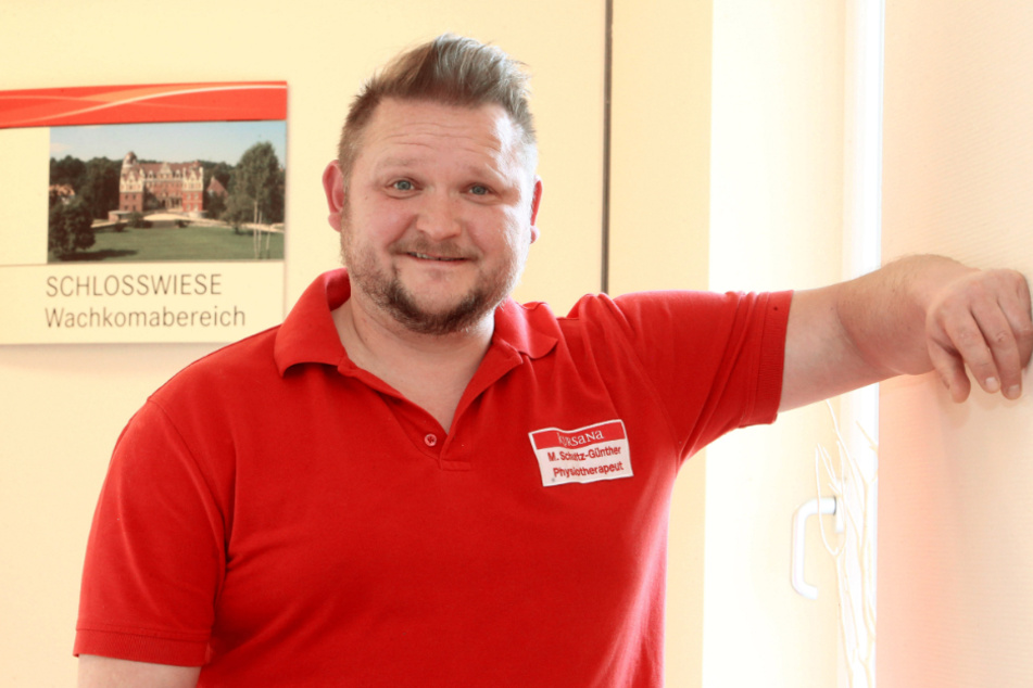 Privat ist Physiotherapeut Mark Schultz-Günther Familienvater mit Leib und Seele.