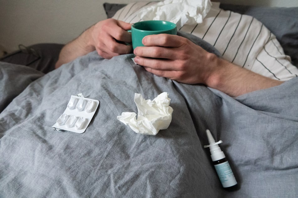 So mancher Sachse hat derzeit mit einer Influenza-Erkrankung zu kämpfen. (Symbolfoto)