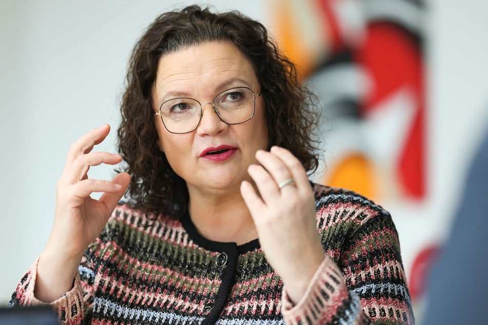 Andrea Nahles (55), Vorstandsvorsitzende der Bundesagentur für Arbeit.