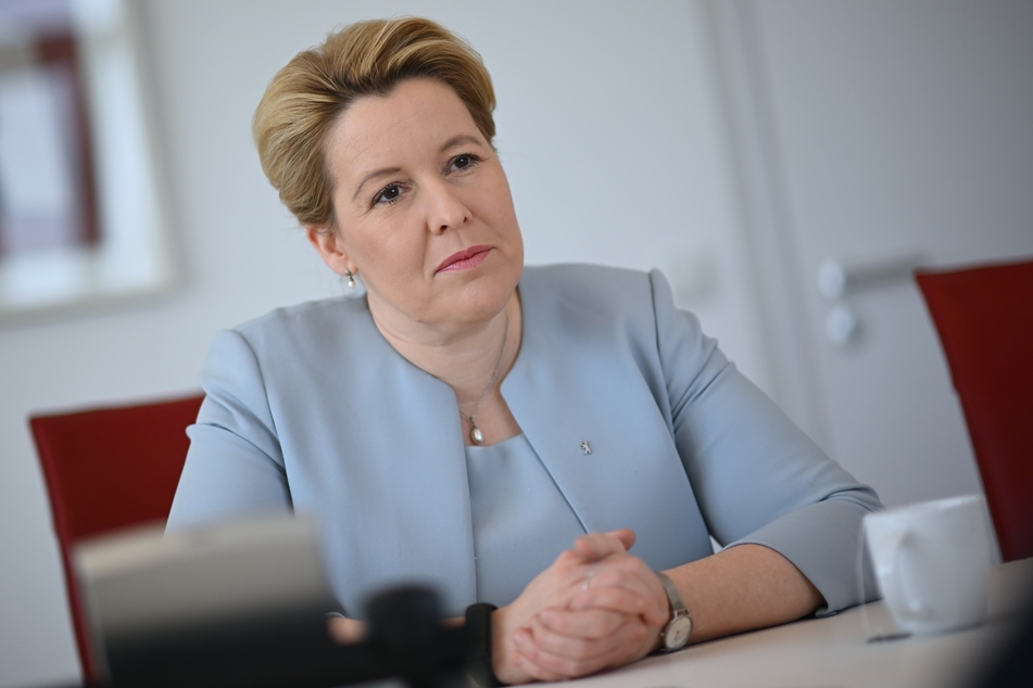 Regierungschefin Franziska Giffey (44, SPD) könnte das Berliner Rathaus bald verlassen.