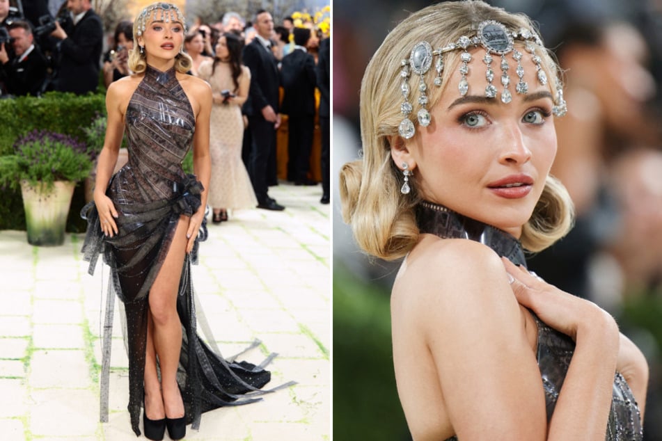 Sabrina Carpenter stuns at 2026 Met Gala in custom Dior made of actual film strips!