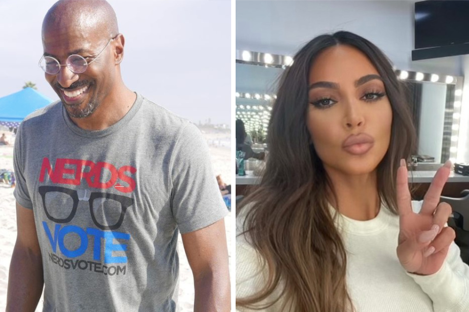 Van Jones (l.) and Kim Kardashian have a history together and passion for criminal justice reform.