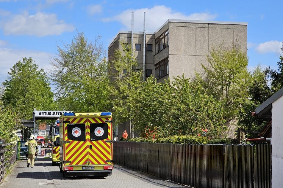 An der Artur-Becker-Oberschule in Delitzsch wurde am Freitag ein Massenanfall von Verletzten ausgerufen.