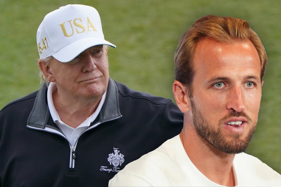 Harry Kane plaudert über "surreales" Treffen mit Trump beim Golf