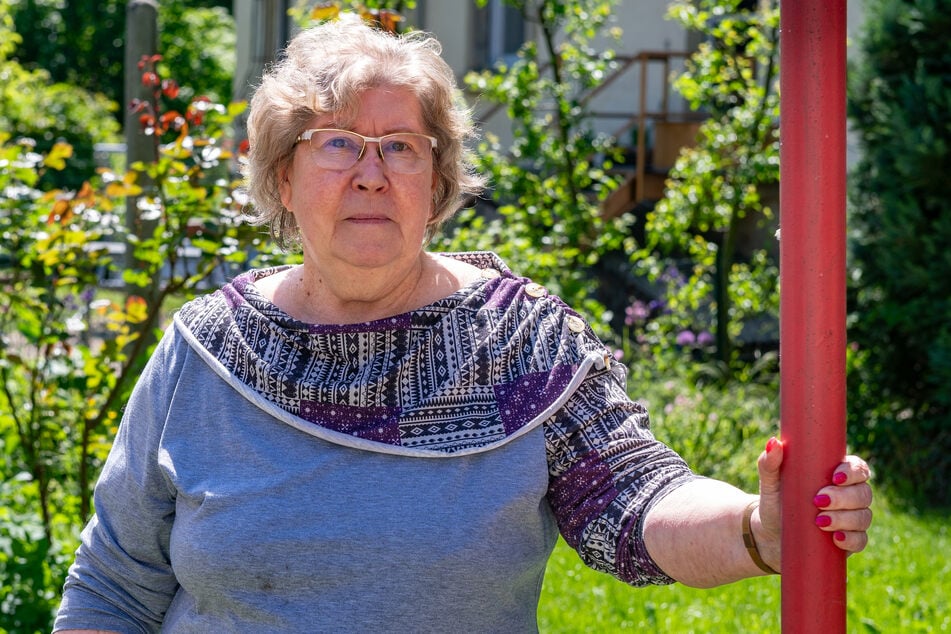 Aktuell gibt es fast keine Einkaufsläden in Sporbitz. Christine Schirmer (73) hat sich damit arrangiert.