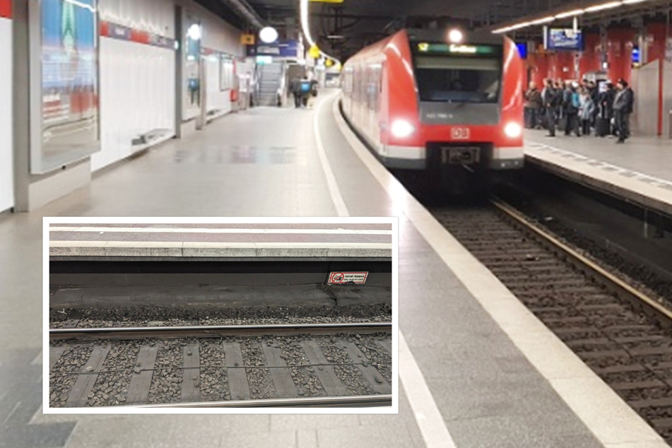 München: Dramatische Szenen: Mann stürzt am Hauptbahnhof vor S-Bahn!