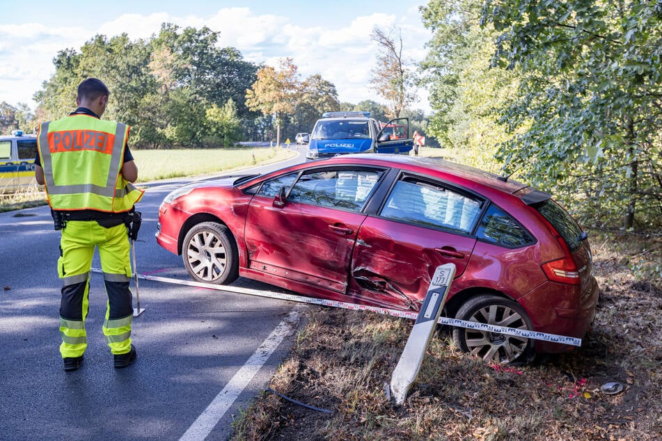 Zuvor war die Seniorin bereits in die Seite eines Citroën gerauscht.
