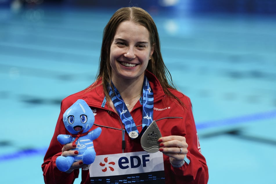 Michelle Heimberg (26) strahlte am Sonntag mit ihrer Silbermedaille um die Wette. Doch hinter dem Lächeln steckte auch eine tiefe Trauer.