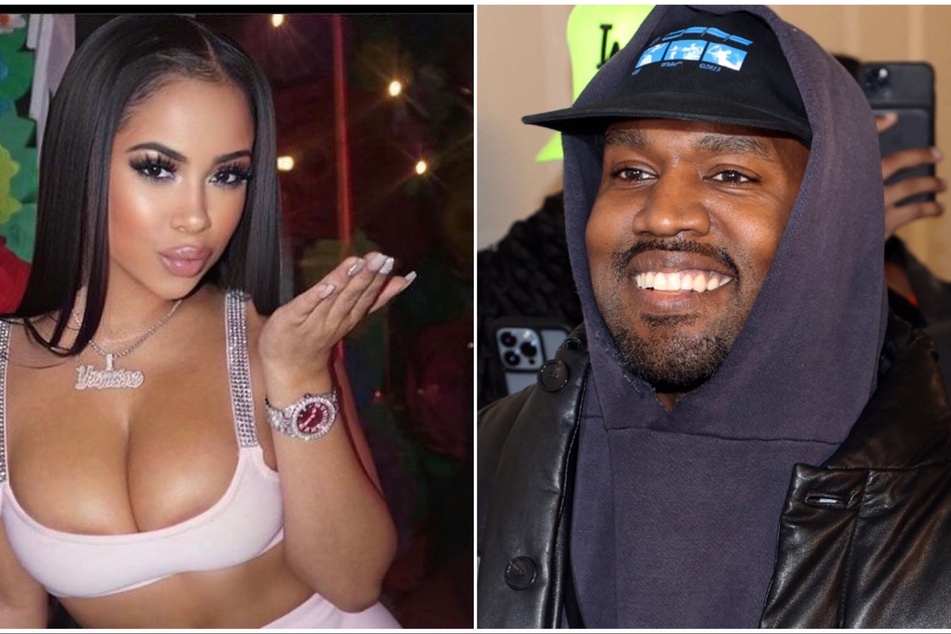 Kanye West parties with models amid split from Kim Kardashian