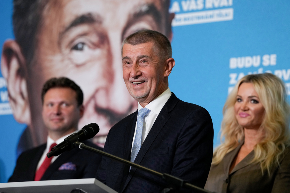 Andrej Babis, Ministerpräsident von Tschechien, spricht bei einer Pressekonferenz in Prag.