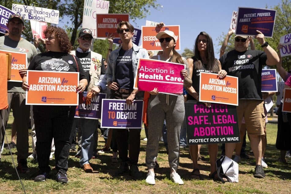 Abortions are currently banned in Arizona after 15 weeks of pregnancy as voters fight back.