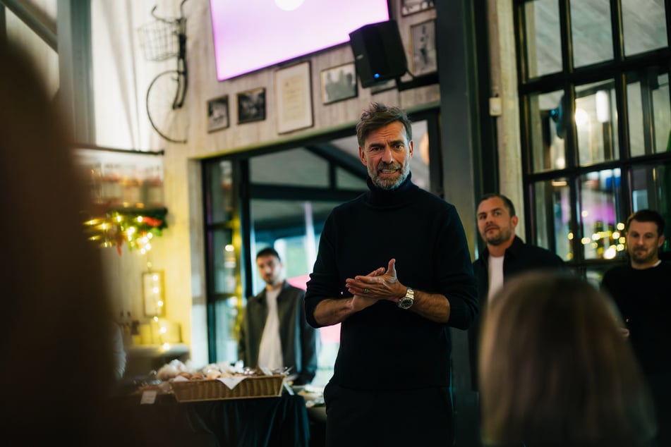 Hielten die Eröffnungsrede: Jürgen Klopp ...